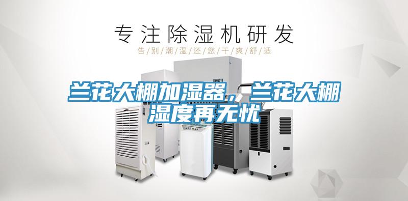 蘭花大棚加濕器，蘭花大棚濕度再無憂