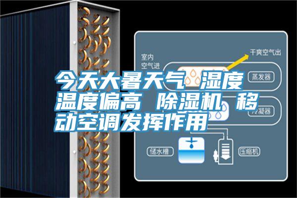 今天大暑天氣 濕度溫度偏高 草莓污视频在线看 移動空調發揮作用
