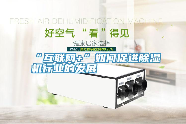 “互聯網+”如何促進草莓污视频在线看行業的發展