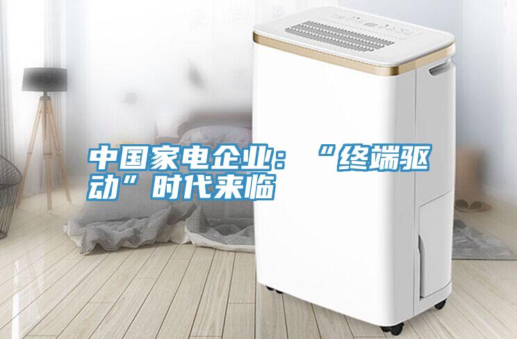 中國家電企業：“終端驅動”時代來臨