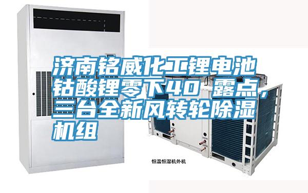 濟南銘威化工鋰電池鈷酸鋰零下40℃露點，三台全新風轉輪草莓污视频在线看組
