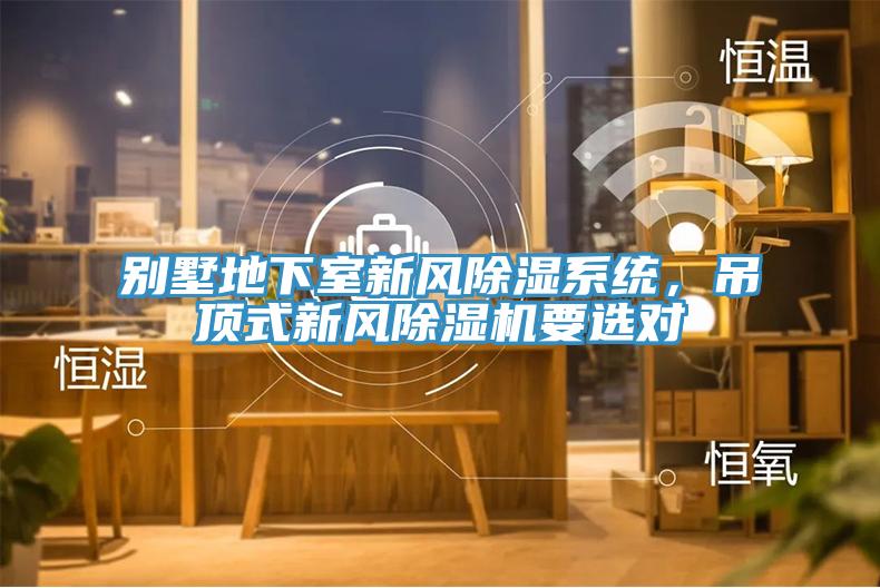 別墅地下室新風除濕係統，吊頂式新風草莓污视频在线看要選對