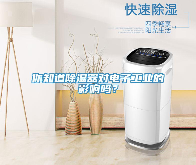你知道除濕器對電子工業的影響嗎？