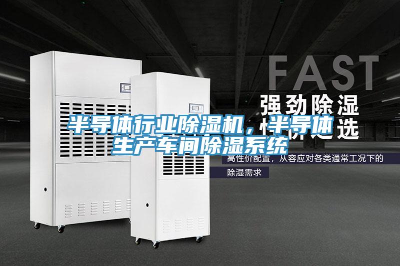 半導體行業草莓污视频在线看，半導體生產車間除濕係統