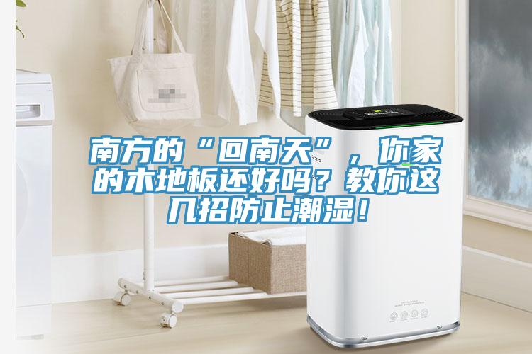 南方的“回南天”，你家的木地板還好嗎？教你這幾招防止潮濕！