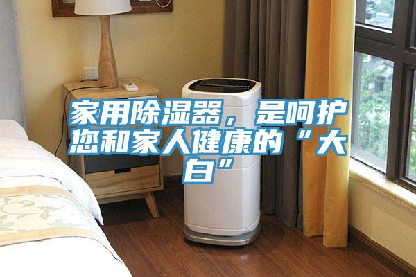 家用除濕器，是嗬護您和家人健康的“大白”