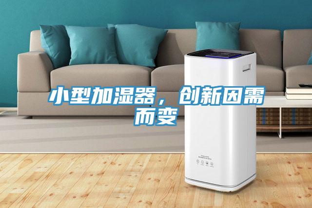 小型加濕器，創新因需而變