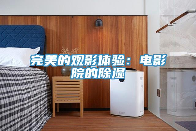 完美的觀影體驗：電影院的除濕