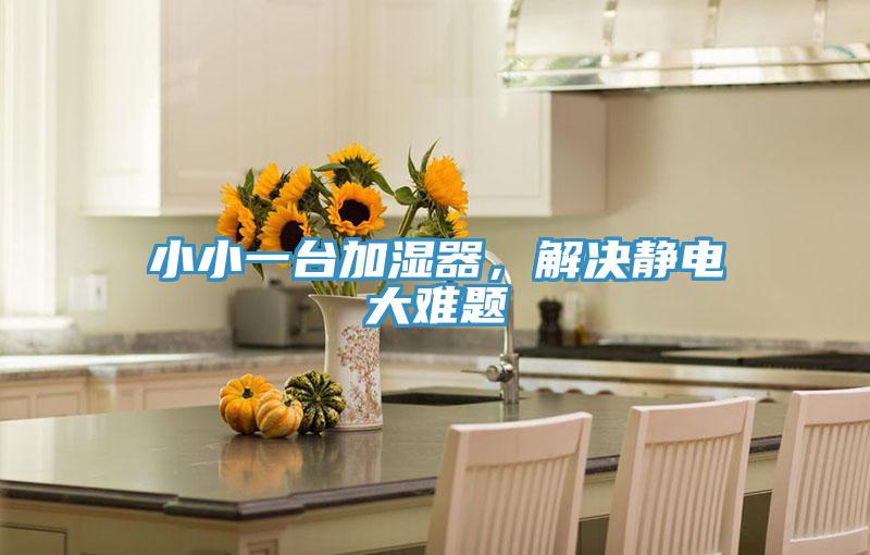 小小一台加濕器，解決靜電大難題