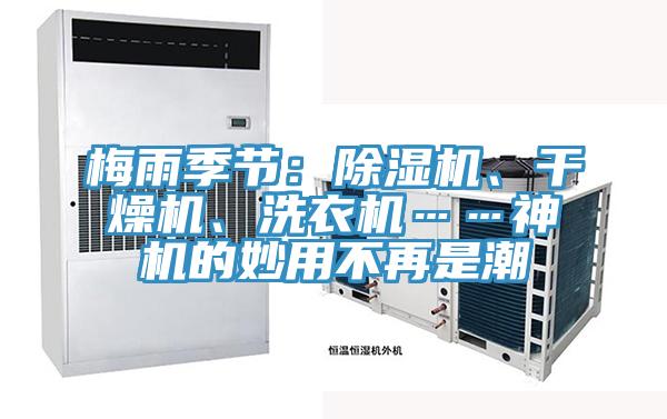 梅雨季節：草莓污视频在线看、幹燥機、洗衣機……神機的妙用不再是潮