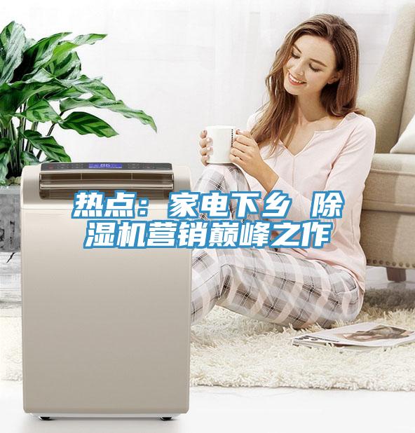 熱點：家電下鄉 草莓污视频在线看營銷巔峰之作