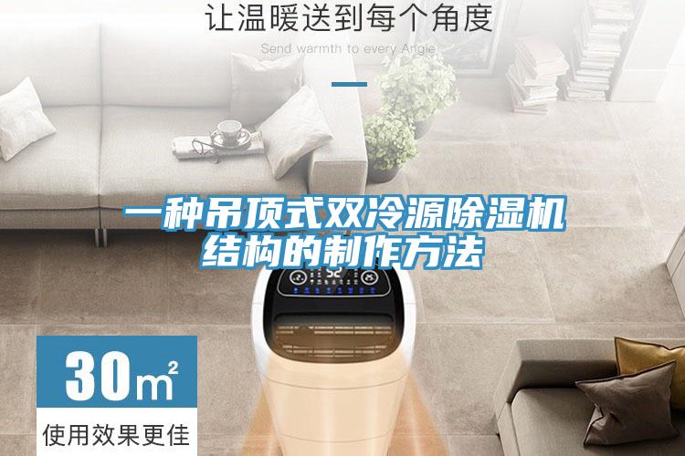 一種吊頂式雙冷源草莓污视频在线看結構的製作方法