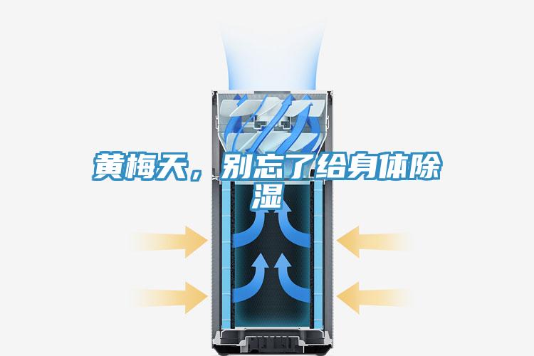 黃梅天，別忘了給身體除濕