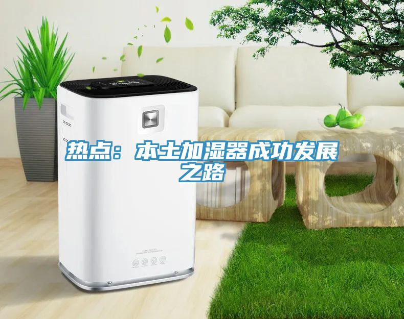 熱點：本土加濕器成功發展之路