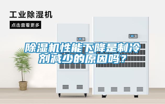 草莓污视频在线看性能下降是製冷劑減少的原因嗎？
