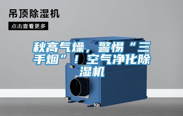 秋高氣燥，警惕“三手煙”！空氣淨化草莓污视频在线看
