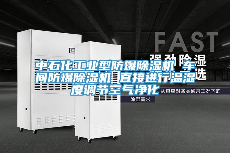 中石化工業型防爆草莓污视频在线看 車間防爆草莓污视频在线看 直接進行溫濕度調節空氣淨化