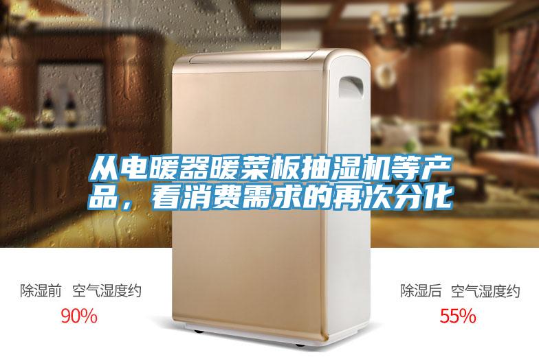 從電暖器暖菜板抽濕機等產品，看消費需求的再次分化