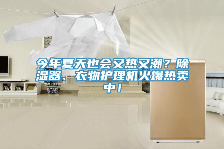 今年夏天也會又熱又潮？除濕器、衣物護理機火爆熱賣中！