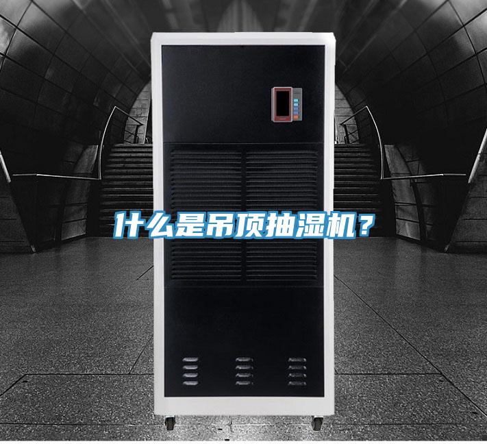 什麽是吊頂抽濕機？