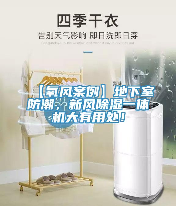 【氧風案例】地下室防潮，新風除濕一體機大有用處！