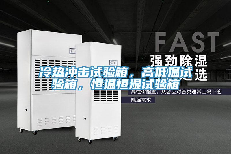 冷熱衝擊試驗箱，高低溫試驗箱，恒溫恒濕試驗箱