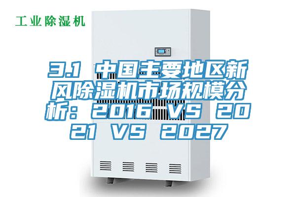 3.1 中國主要地區新風草莓污视频在线看市場規模分析：2016 VS 2021 VS 2027