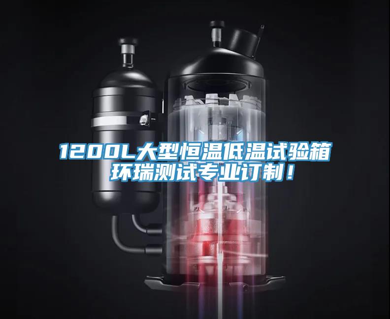 1200L大型恒溫低溫試驗箱 環瑞測試專業訂製！