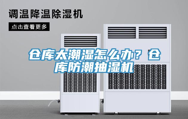 倉庫太潮濕怎麽辦？倉庫防潮抽濕機