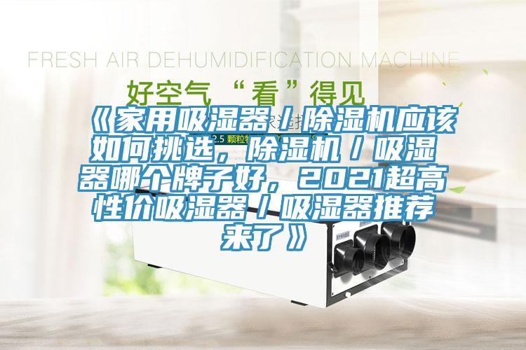 《家用吸濕器／草莓污视频在线看應該如何挑選，草莓污视频在线看／吸濕器哪個牌子好，2021超高性價吸濕器／吸濕器推薦來了》