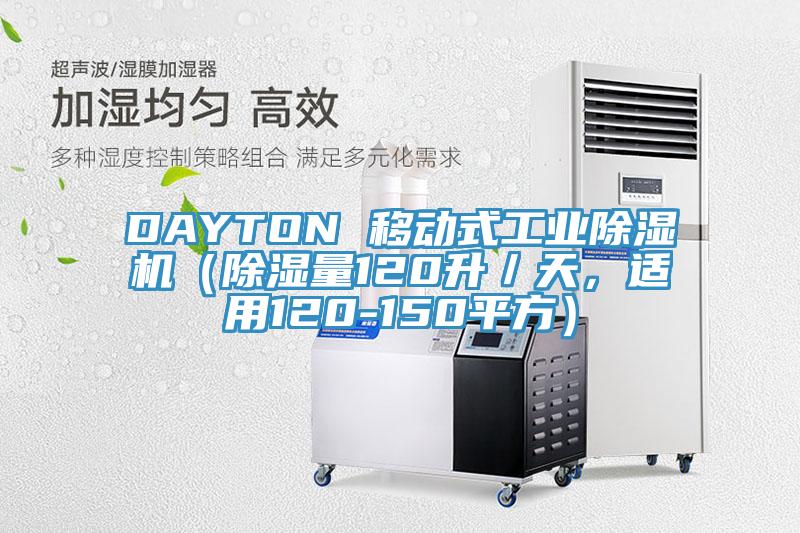 DAYTON 移動式工業草莓污视频在线看（除濕量120升／天，適用120-150平方）