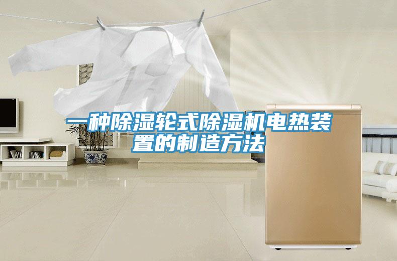 一種除濕輪式草莓污视频在线看電熱裝置的製造方法