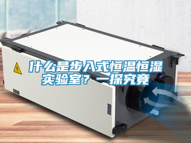 什麽是步入式恒溫恒濕實驗室？一探究竟