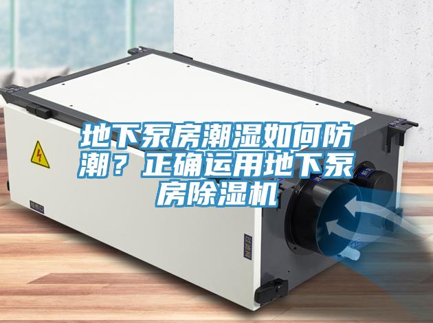 地下泵房潮濕如何防潮？正確運用地下泵房草莓污视频在线看