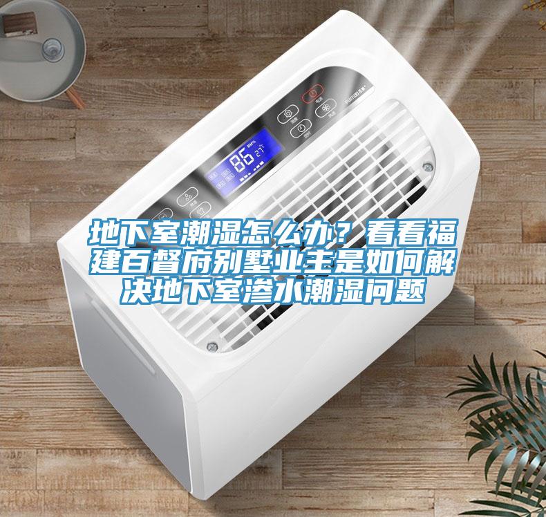 地下室潮濕怎麽辦？看看福建百督府別墅業主是如何解決地下室滲水潮濕問題