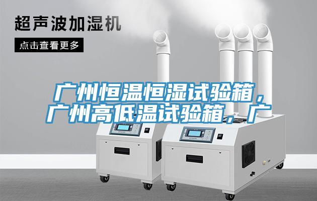 廣州恒溫恒濕試驗箱，廣州高低溫試驗箱，廣