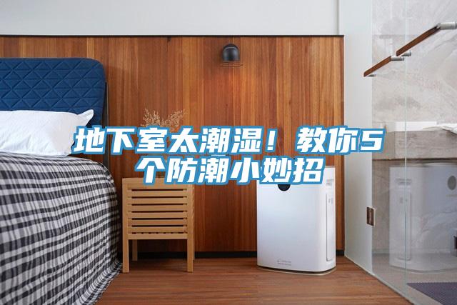 地下室太潮濕！教你5個防潮小妙招