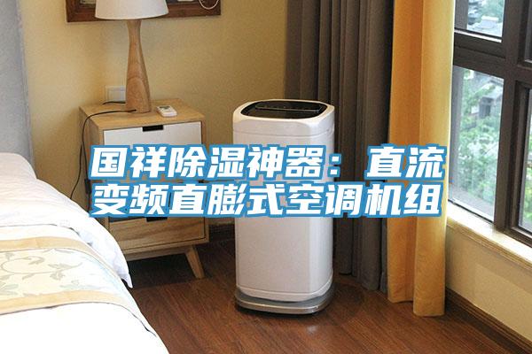 國祥除濕神器：直流變頻直膨式空調機組