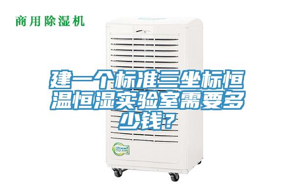 建一個標準三坐標恒溫恒濕實驗室需要多少錢？