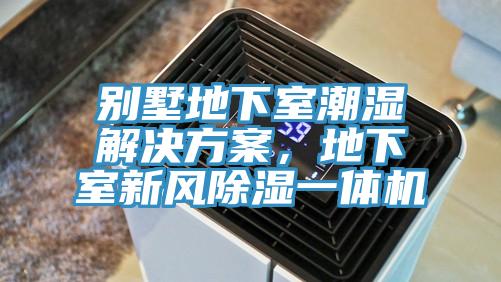 別墅地下室潮濕解決方案，地下室新風除濕一體機