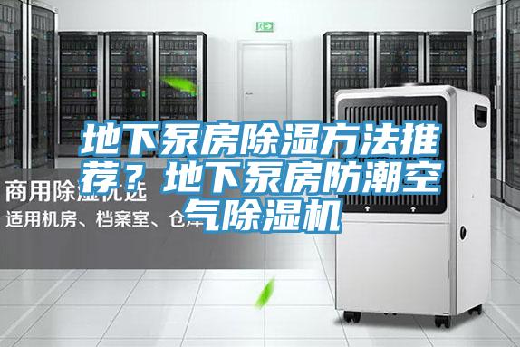 地下泵房除濕方法推薦？地下泵房防潮空氣草莓污视频在线看
