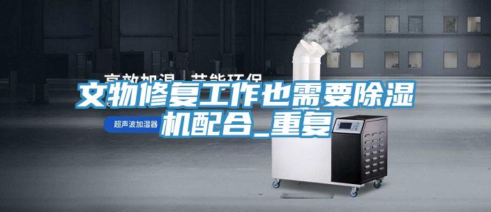 文物修複工作也需要草莓污视频在线看配合_重複