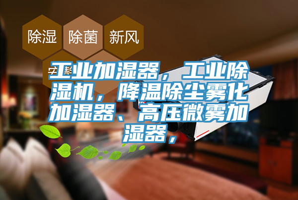 工業加濕器，工業草莓污视频在线看，降溫除塵霧化加濕器、高壓微霧加濕器，