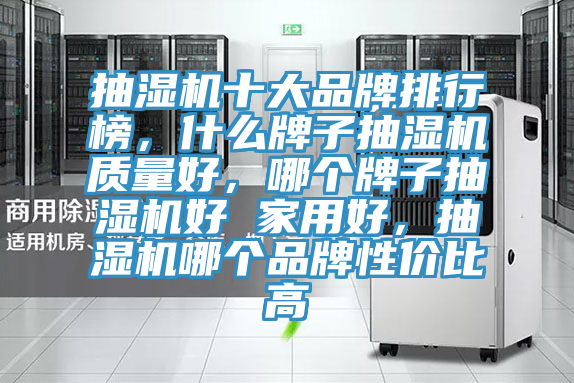 抽濕機十大品牌排行榜，什麽牌子抽濕機質量好，哪個牌子抽濕機好 家用好，抽濕機哪個品牌性價比高