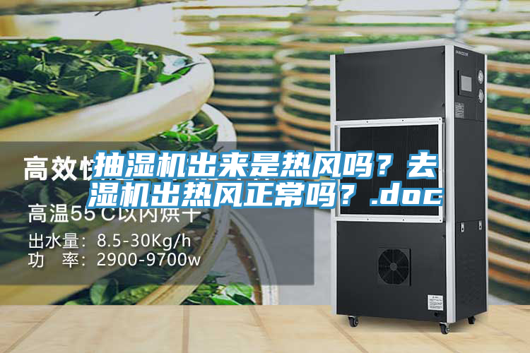 抽濕機出來是熱風嗎？去濕機出熱風正常嗎？.doc
