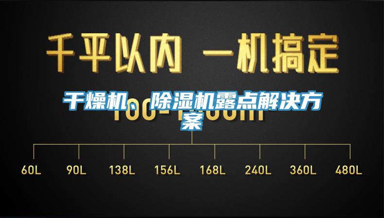 幹燥機、草莓污视频在线看露點解決方案