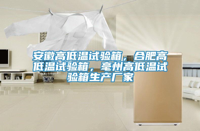 安徽高低溫試驗箱，合肥高低溫試驗箱，毫州高低溫試驗箱生產廠家