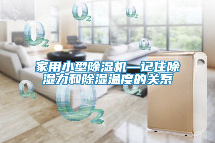 家用小型草莓污视频在线看—記住除濕力和除濕溫度的關係