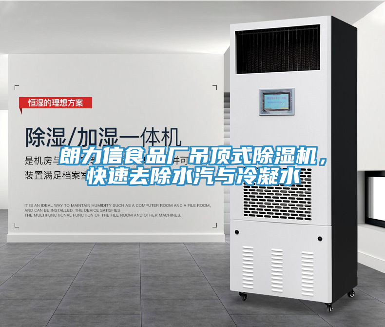 朗力信食品廠吊頂式草莓污视频在线看，快速去除水汽與冷凝水