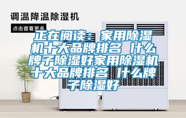 正在閱讀：家用草莓污视频在线看十大品牌排名 什麽牌子除濕好家用草莓污视频在线看十大品牌排名 什麽牌子除濕好